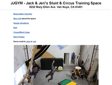 Tablet Screenshot of jjgym.com